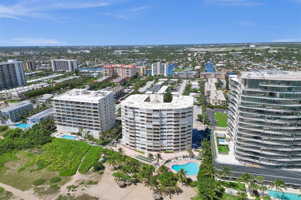 710 North Ocean Boulevard, Unit 910 Pompano Beach, FL 33062 - Photo 39 of 65 a view of a city with tall buildings