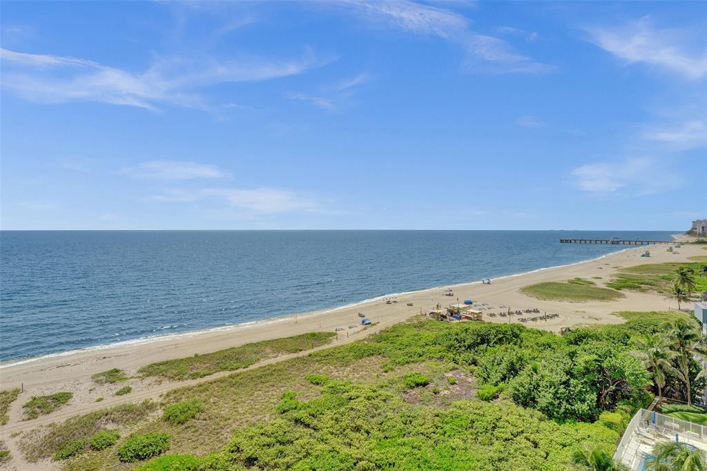 710 North Ocean Boulevard, Unit 910 Pompano Beach, FL 33062 - Photo 40 of 65 a view of an ocean beach