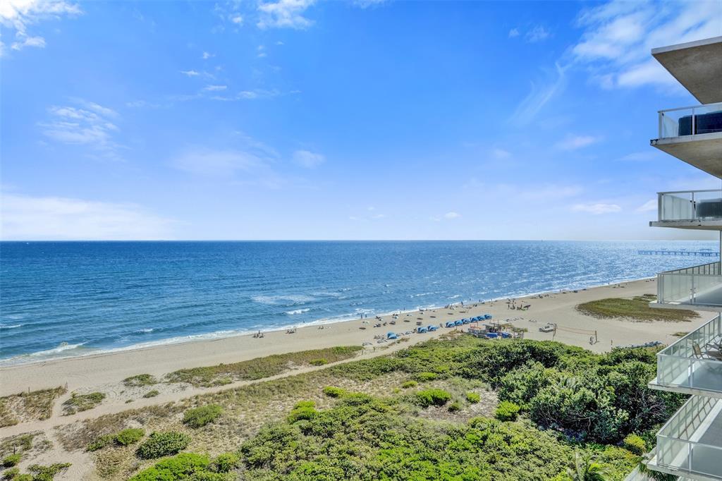 710 North Ocean Boulevard, Unit 910 Pompano Beach, FL 33062 - Photo 56 of 65 a view of an ocean and beach