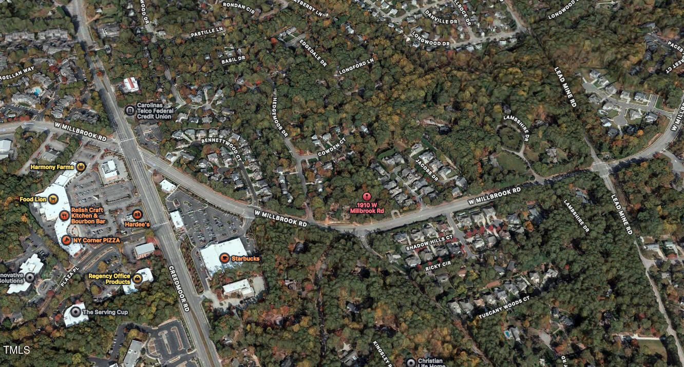 1910 West Millbrook Road Raleigh, NC 27612 - Photo 6 of 8 Millbrook OE Map1