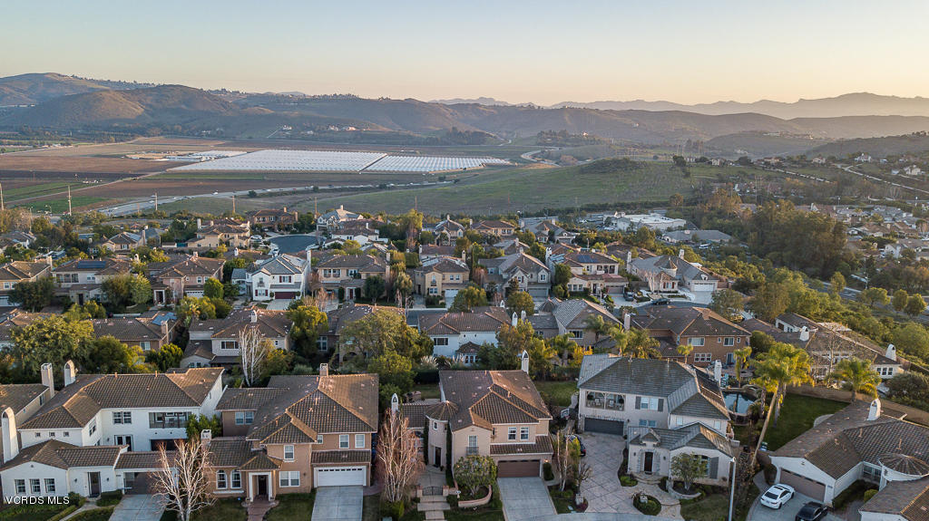 14176 Maya Circle Moorpark, CA 93021 - Photo 51 of 53 an aerial view of residential houses and outdoor space