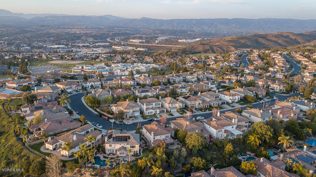 14176 Maya Circle Moorpark, CA 93021 - Photo 52 of 53 an aerial view of residential house with outdoor space