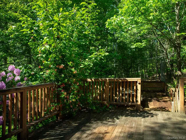 a view of wooden fence