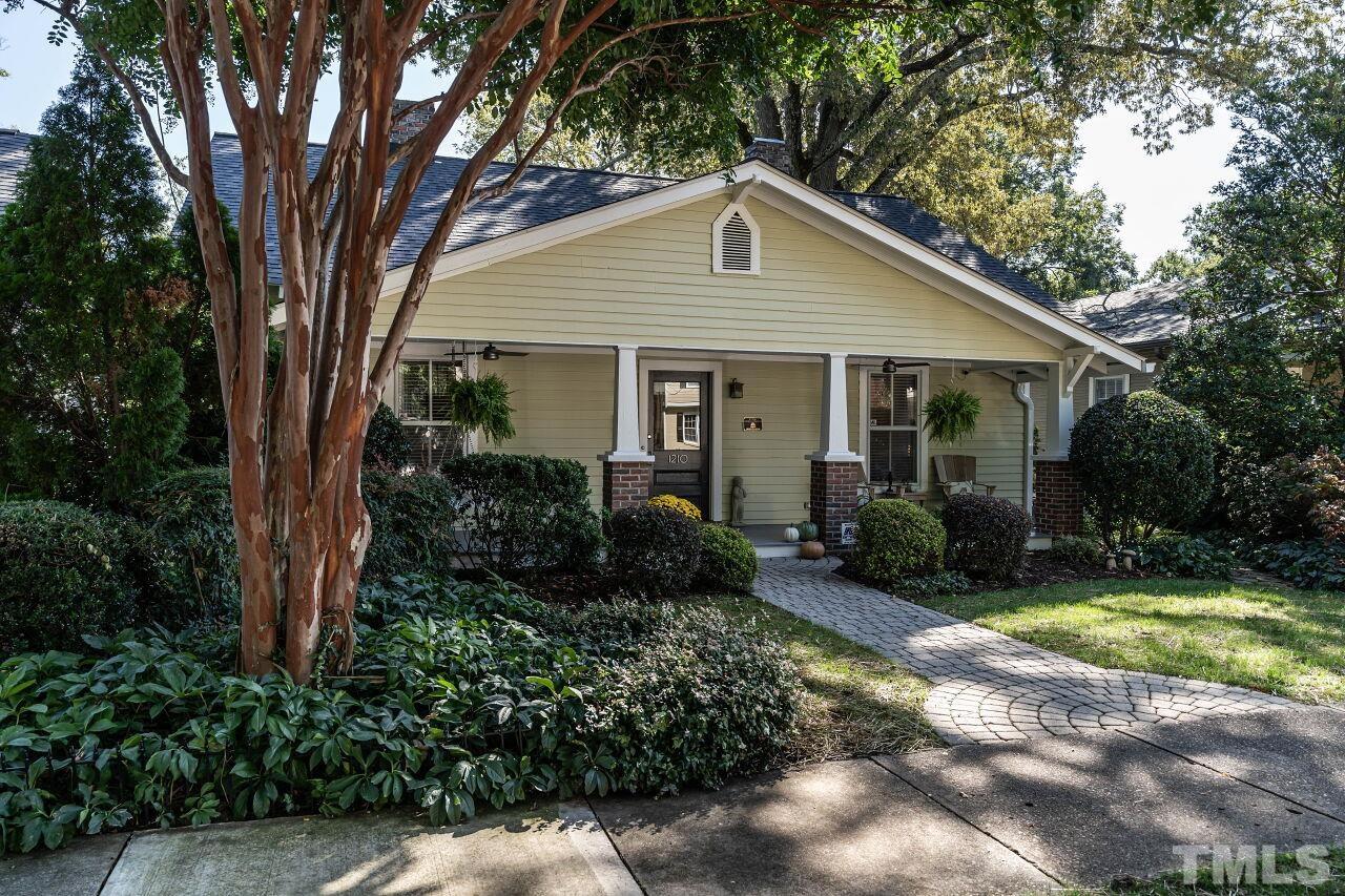 1210 Filmore Street Raleigh, NC 27605 - Photo 2 of 33 a view of backyard of house with green space