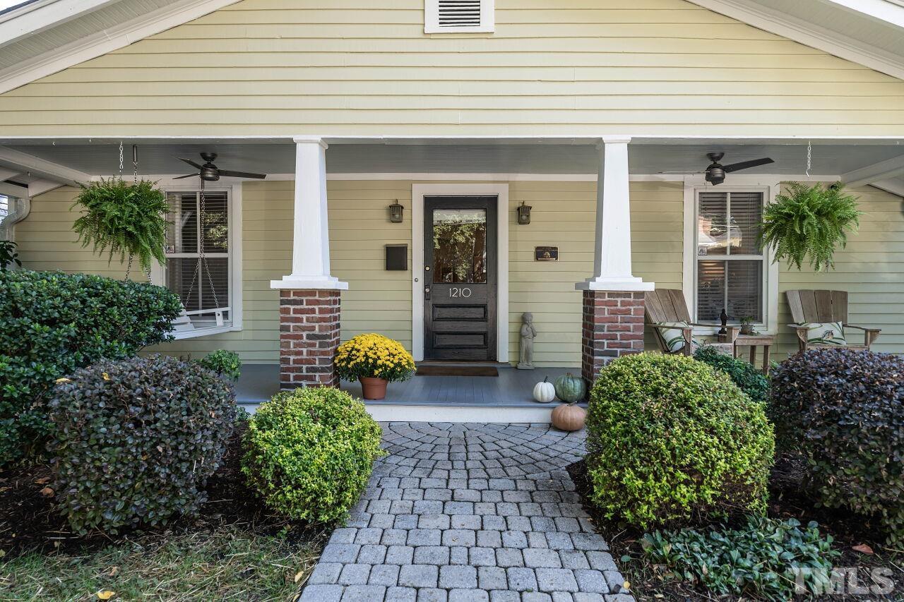 1210 Filmore Street Raleigh, NC 27605 - Photo 3 of 33 a front view of a house with garden
