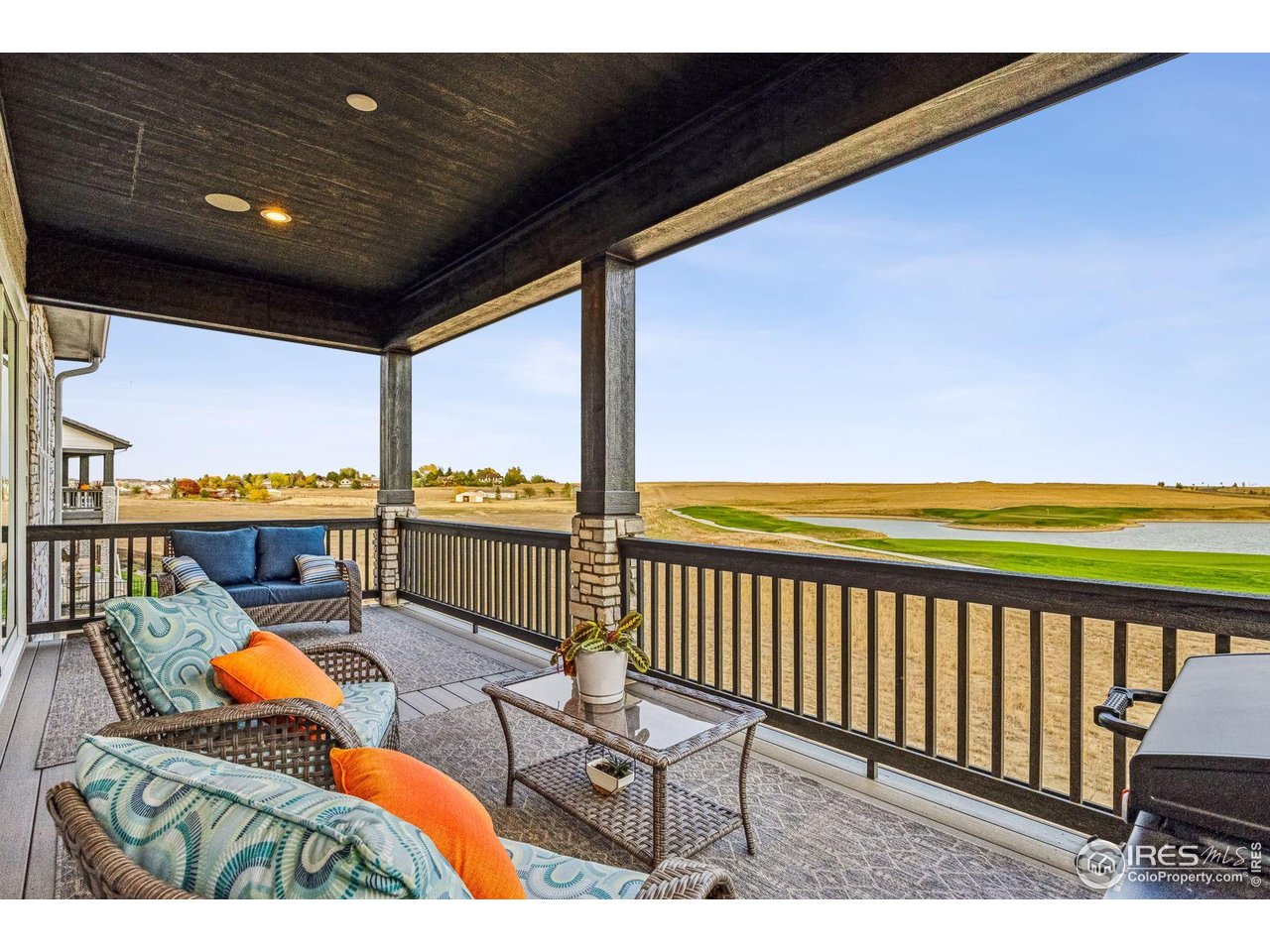 3010 Newfound Lk Road Berthoud, CO 80513 - Photo 2 of 39 Large back deck with lots of privacy