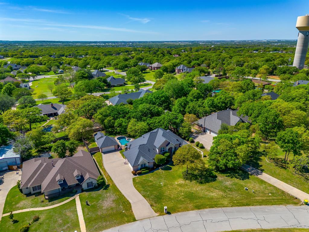 312 Oak Ridge Drive Burleson, TX 76028 - Photo 8 of 40 a view of yard with outdoor seating
