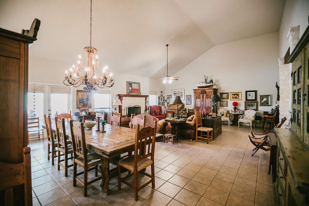 375 Co Road Uvalde, TX 78801 - Photo 21 of 30 a view of a dining room and livingroom