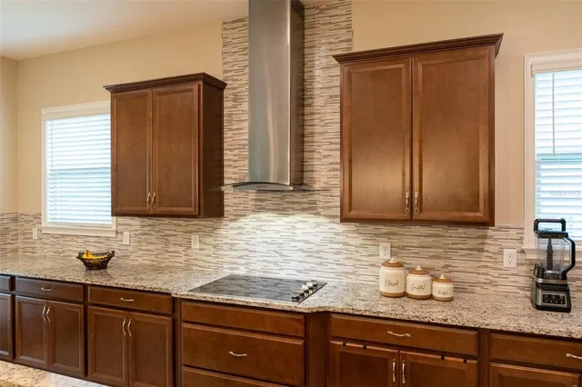a view of an empty room with a balcony