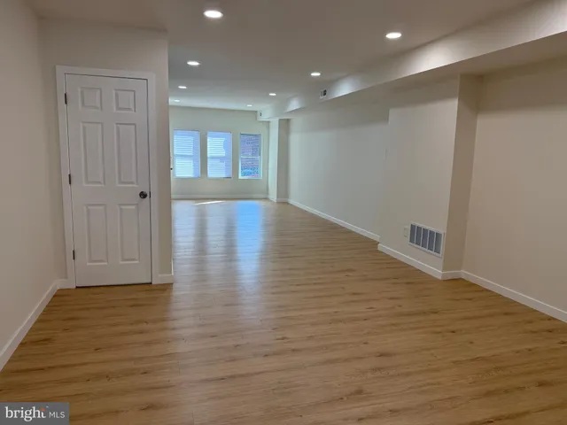 a view of empty room