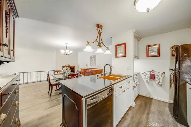a view of a kitchen counter space