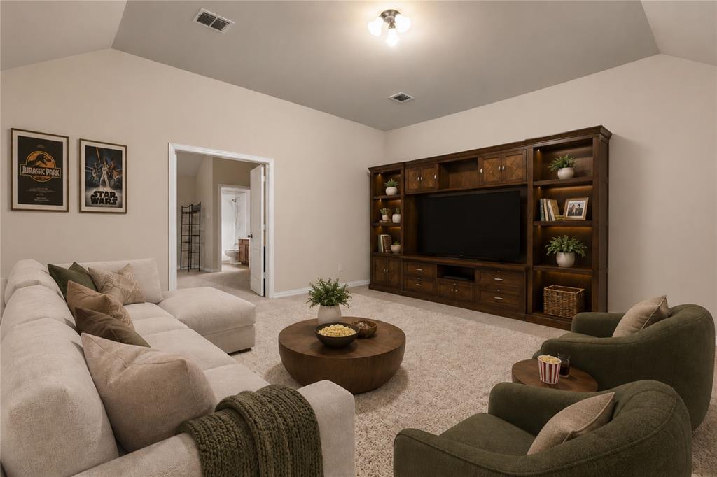 295 Stone Ridge Drive Sunnyvale, TX 75182 - Photo 23 of 38 media room lvl 2 virtually staged
