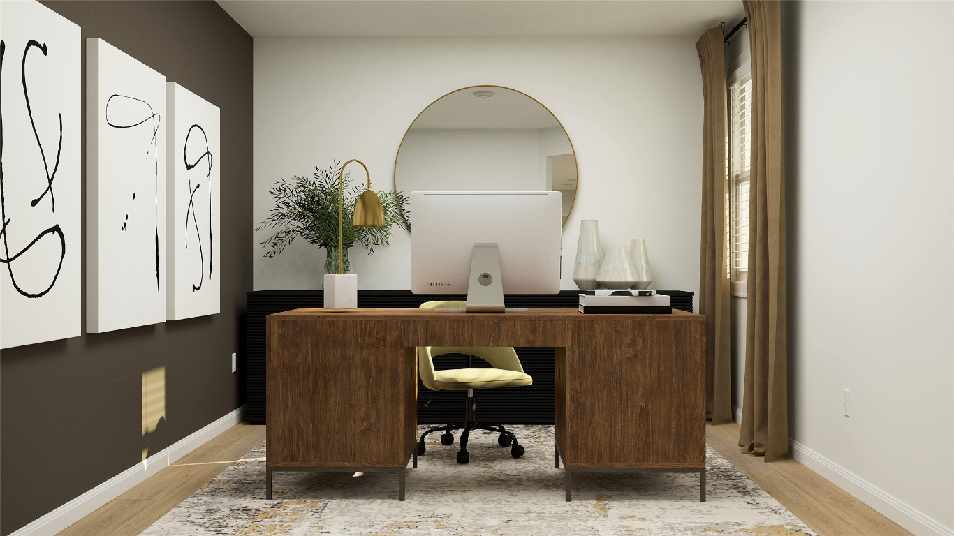 18024 Prairie Falcon Way Pflugerville, TX 78660 - Photo 11 of 23 a living room with furniture a window and a potted plant