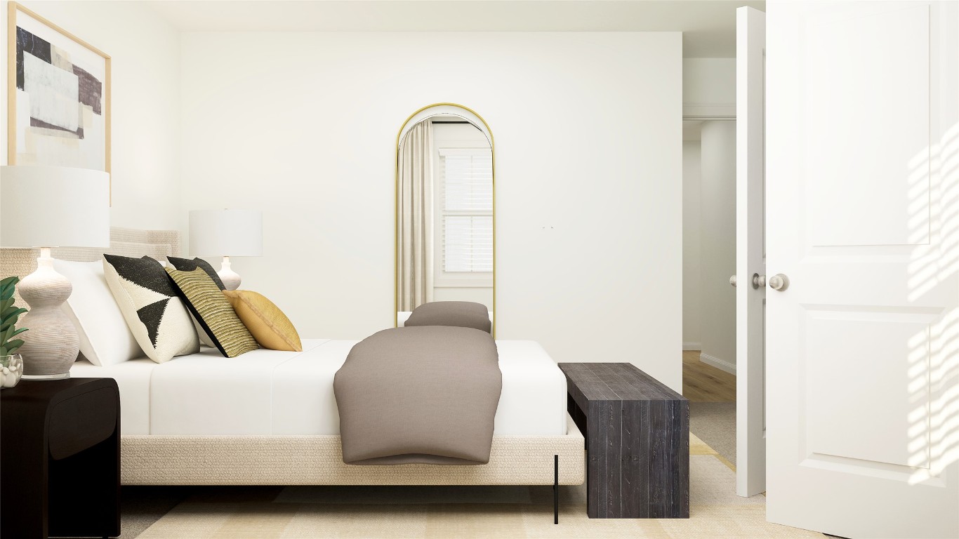 18024 Prairie Falcon Way Pflugerville, TX 78660 - Photo 6 of 23 a bedroom with bed and a window