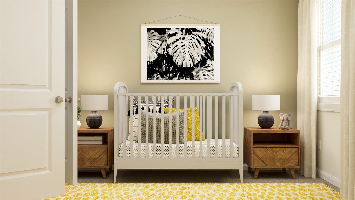 18024 Prairie Falcon Way Pflugerville, TX 78660 - Photo 9 of 23 a bedroom with a bed and couch