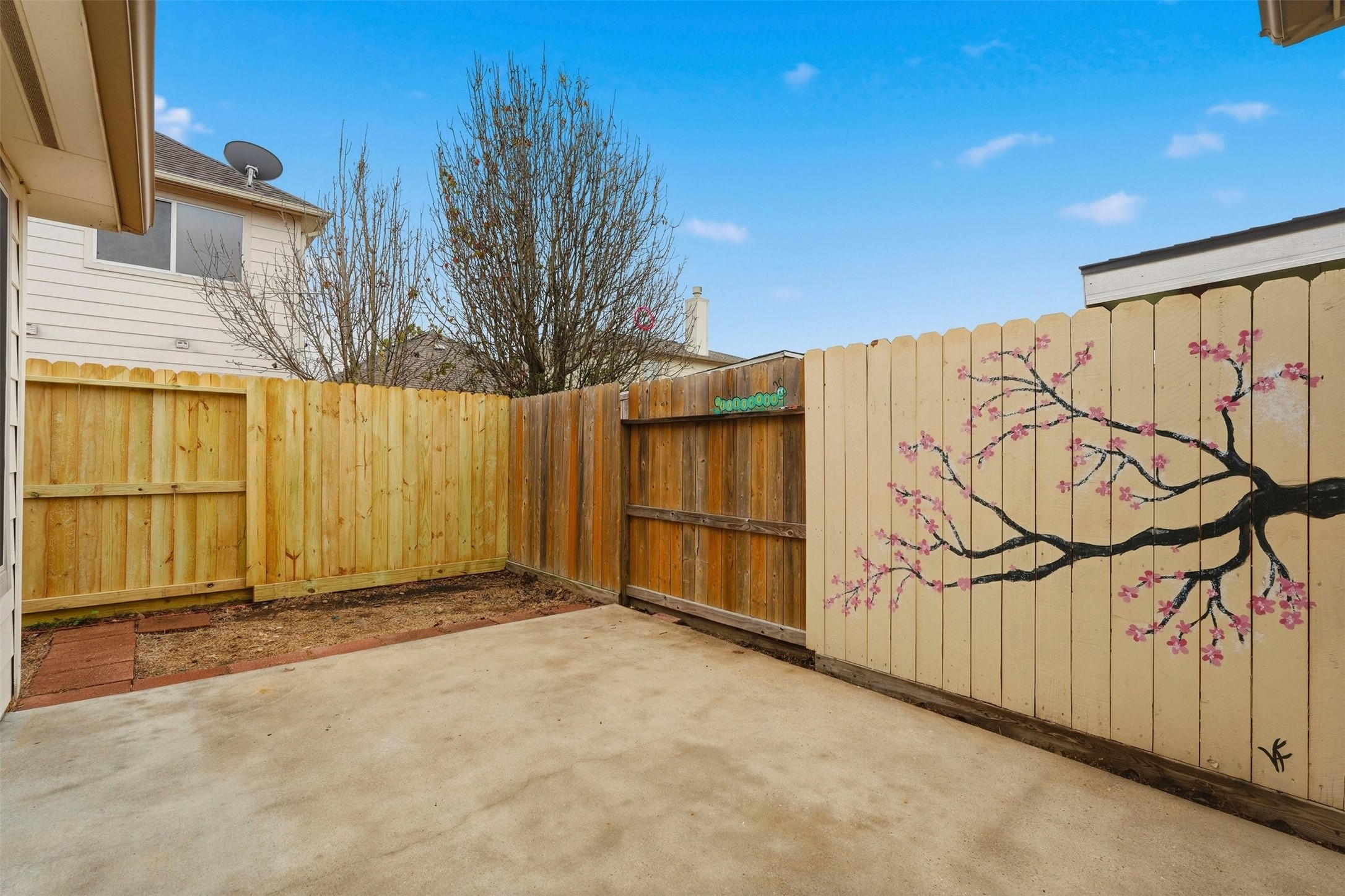 13218 South Point Lane Houston, TX 77034 - Photo 25 of 25 a view of a garage with wooden wall