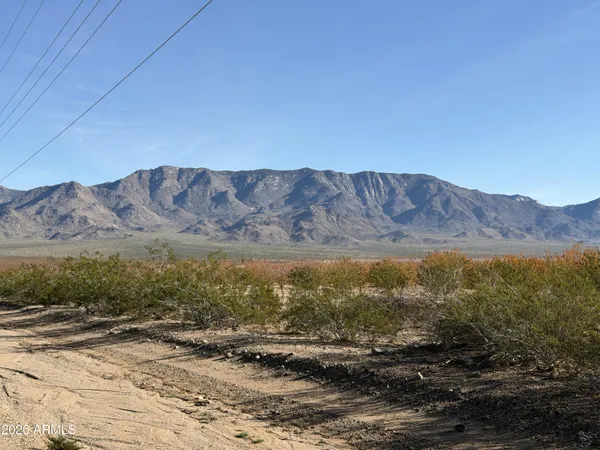 a view of a mountain with a outdoor space