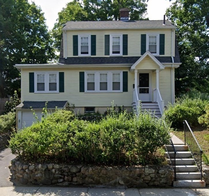 31 Plymouth Road Needham, MA 02492 - Photo 2 of 22 a front view of a house with a yard