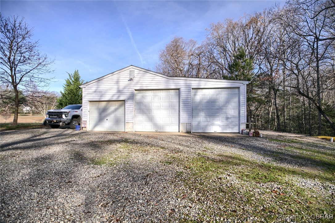 954 Carlton Road Wake, VA 23176 - Photo 23 of 25 View of garage