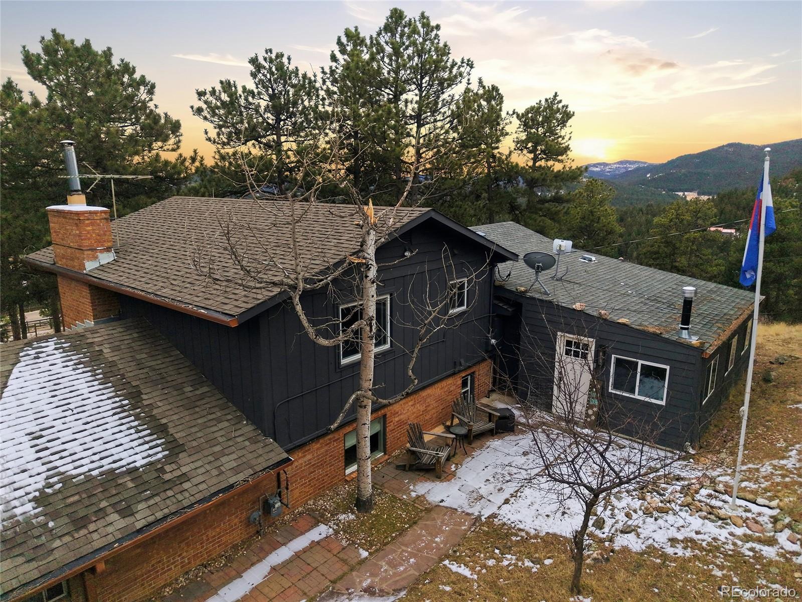 6387 High Drive Morrison, CO 80465 - Photo 39 of 49 an aerial view of a house