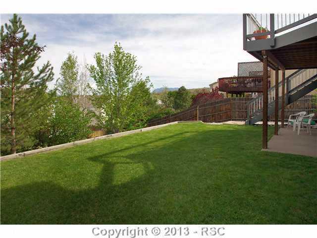 7780 Julynn Road Colorado Springs, CO 80919 - Photo 22 of 25 Another View of the Spacious Yard