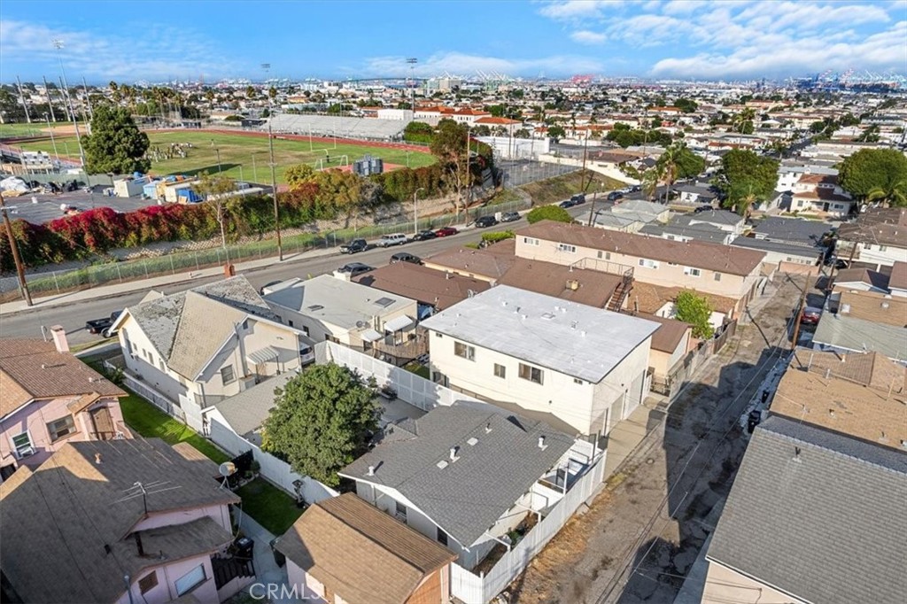 947 West 17th Street San Pedro, CA 90731 - Photo 22 of 24 an aerial view of a house with a outdoor space