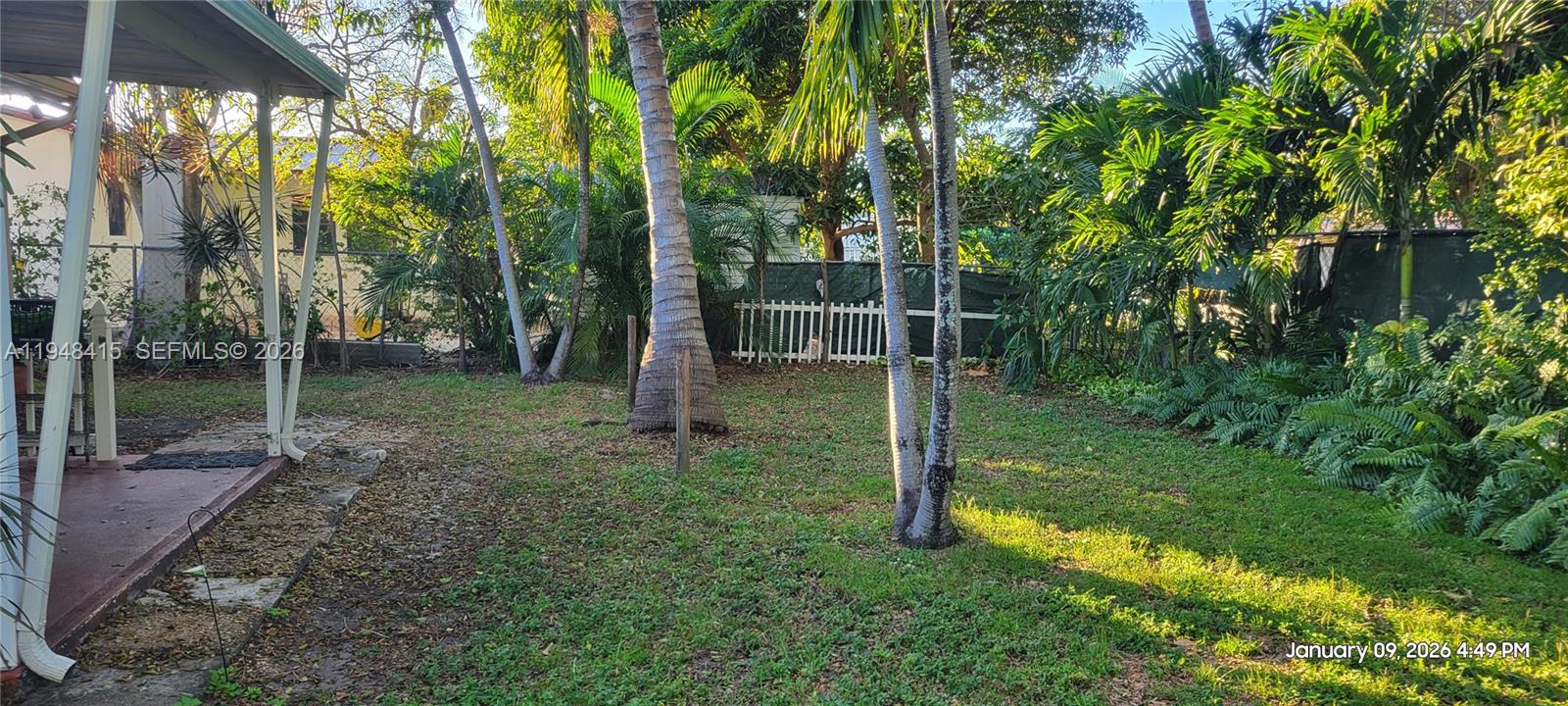 508 Southwest 8th Street Hallandale Beach, FL 33009 - Photo 3 of 12 backyard with room for pool