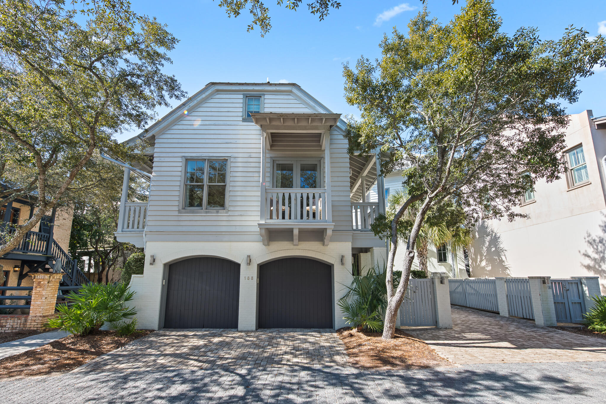 188 Round Road Inlet Beach, FL 32461 - Photo 88 of 98 a front view of a house with garden