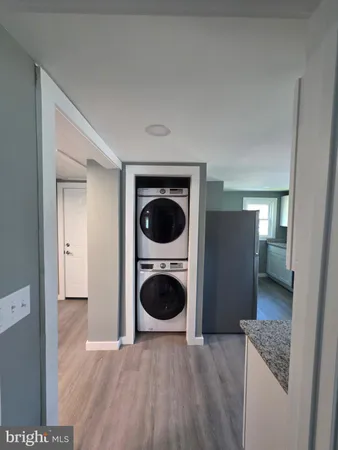 a view of kitchen and utility room