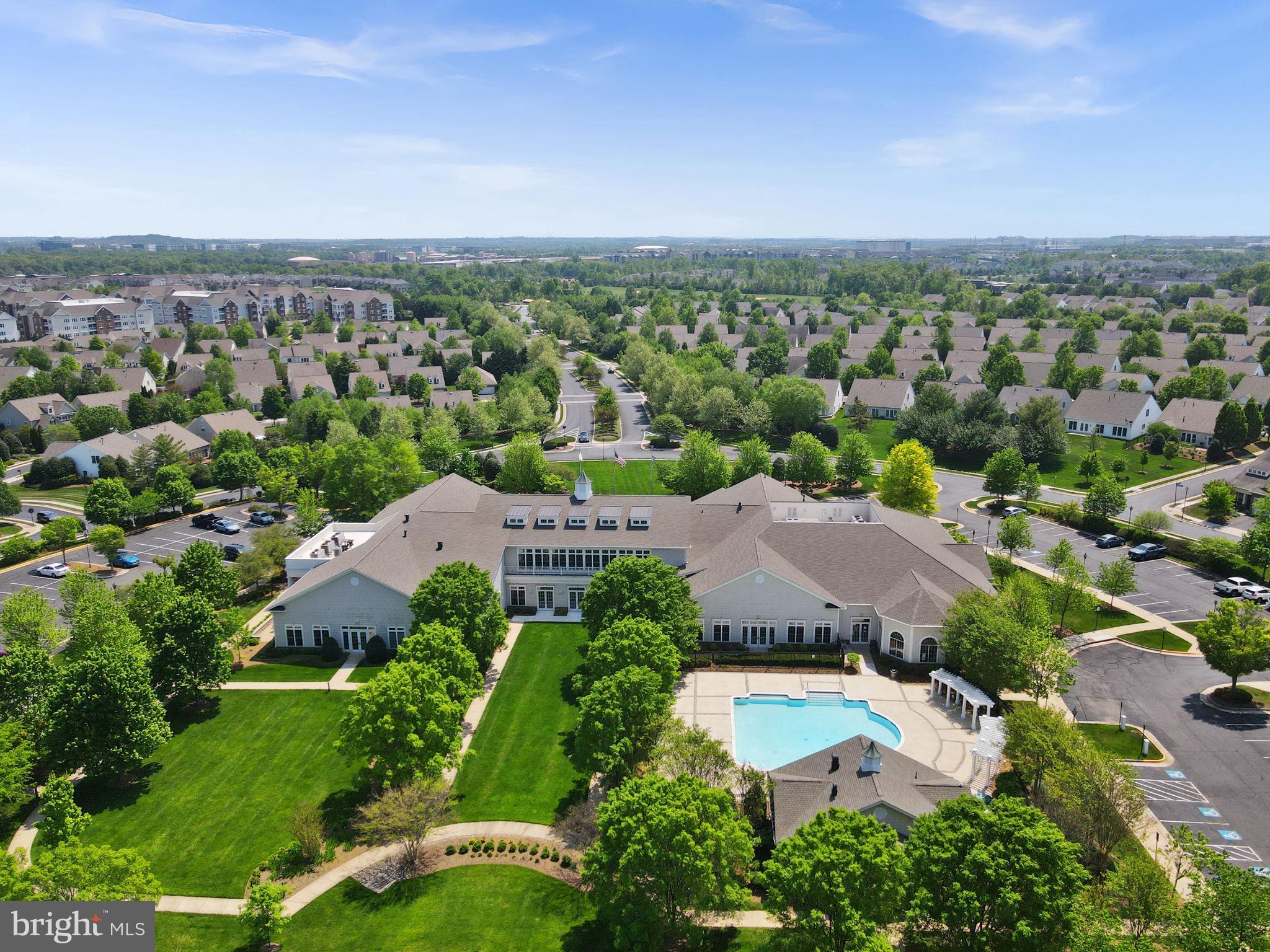 44424 Sunset Maple Drive Ashburn, VA 20147 - Photo 59 of 63 an aerial view of a city with lots of residential buildings