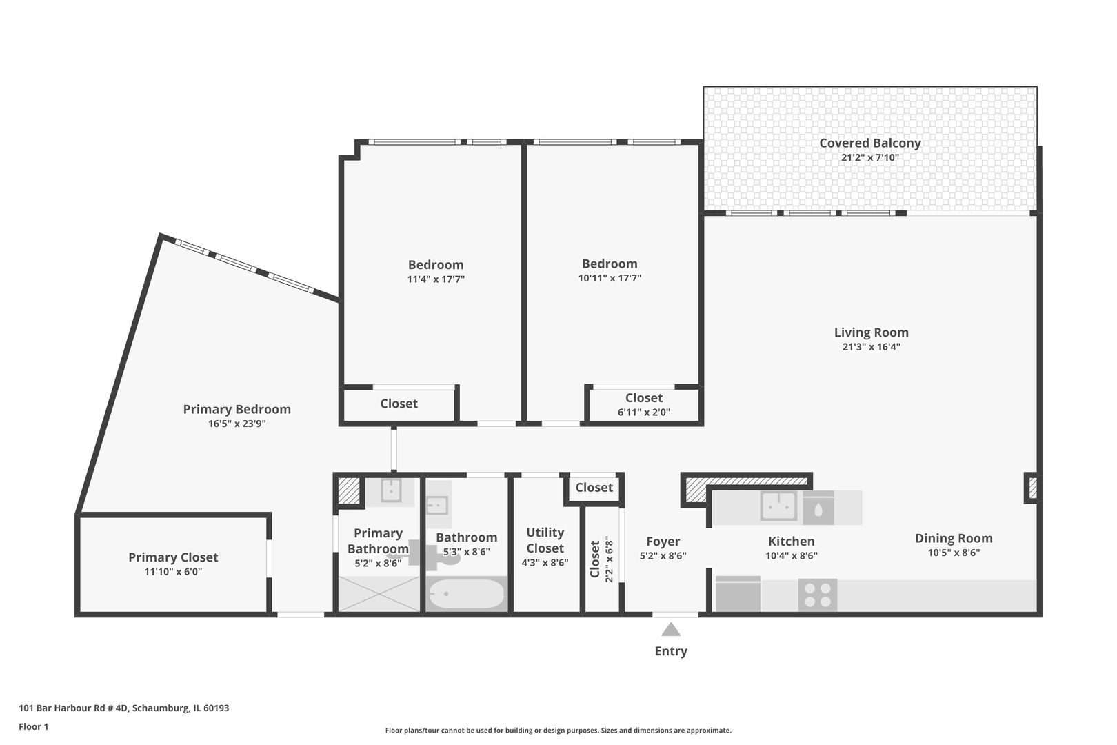 101 Bar Harbour Road, Unit 4D Schaumburg, IL 60193 - Photo 25 of 25