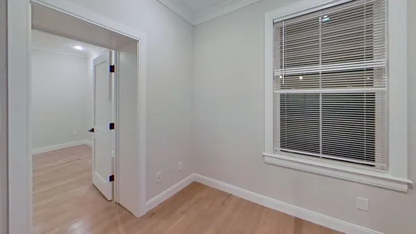 a view of empty room