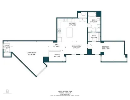 $784,900 | 14 West Broadway, Unit 10D, Boston, MA 02127