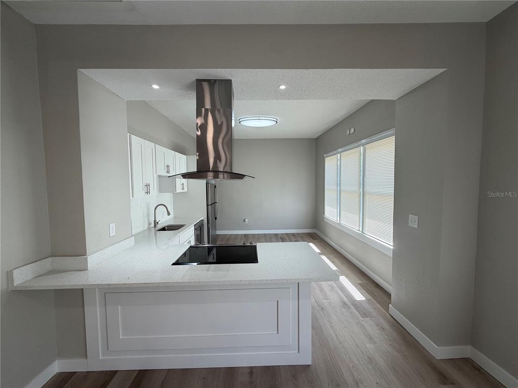 205 South 13th Street Palatka, FL 32177 - Photo 4 of 39 a kitchen with a sink and wooden floor