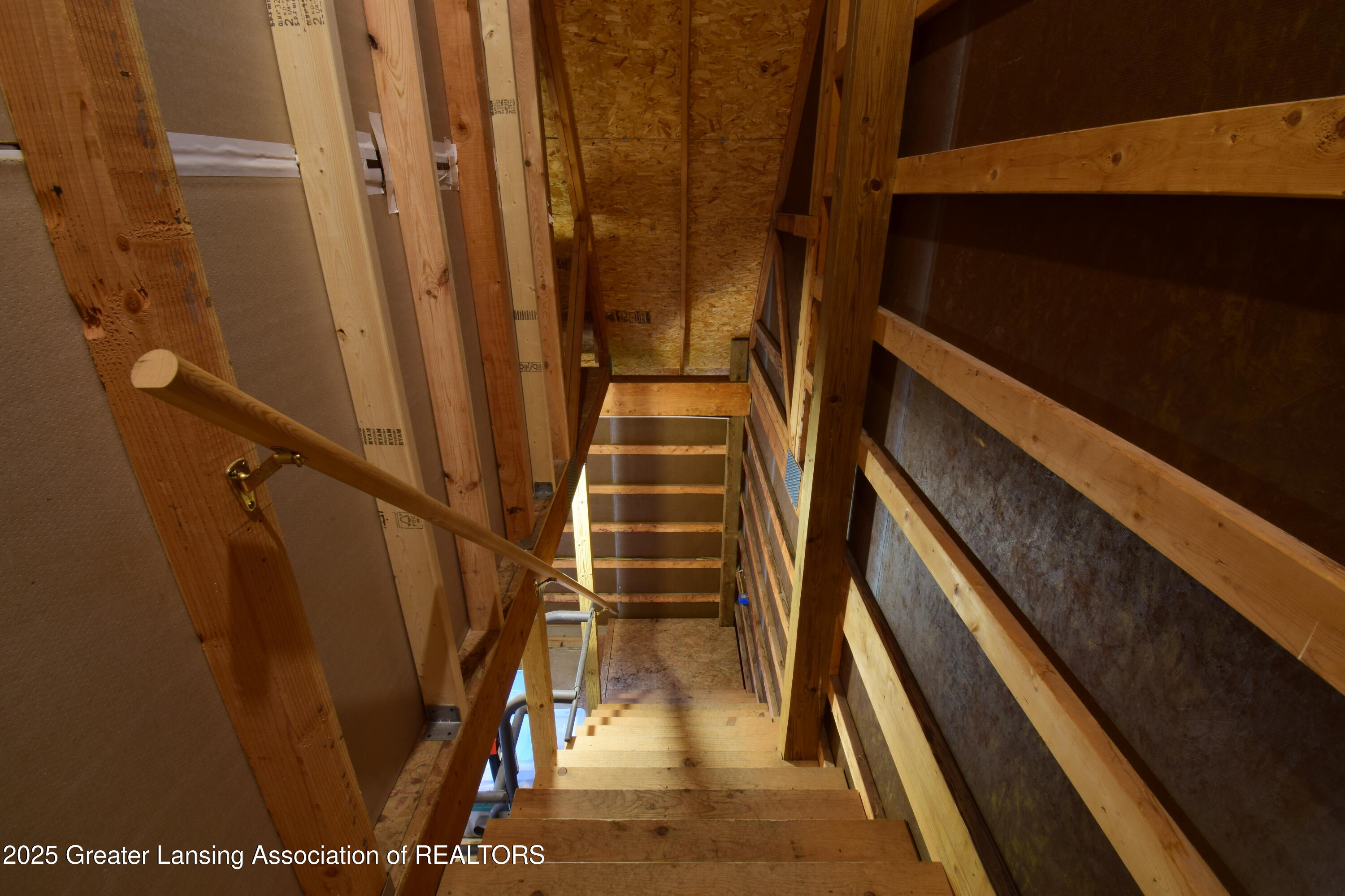 4860 Shepper Road Stockbridge, MI 49285 - Photo 50 of 66 Barn Stairs