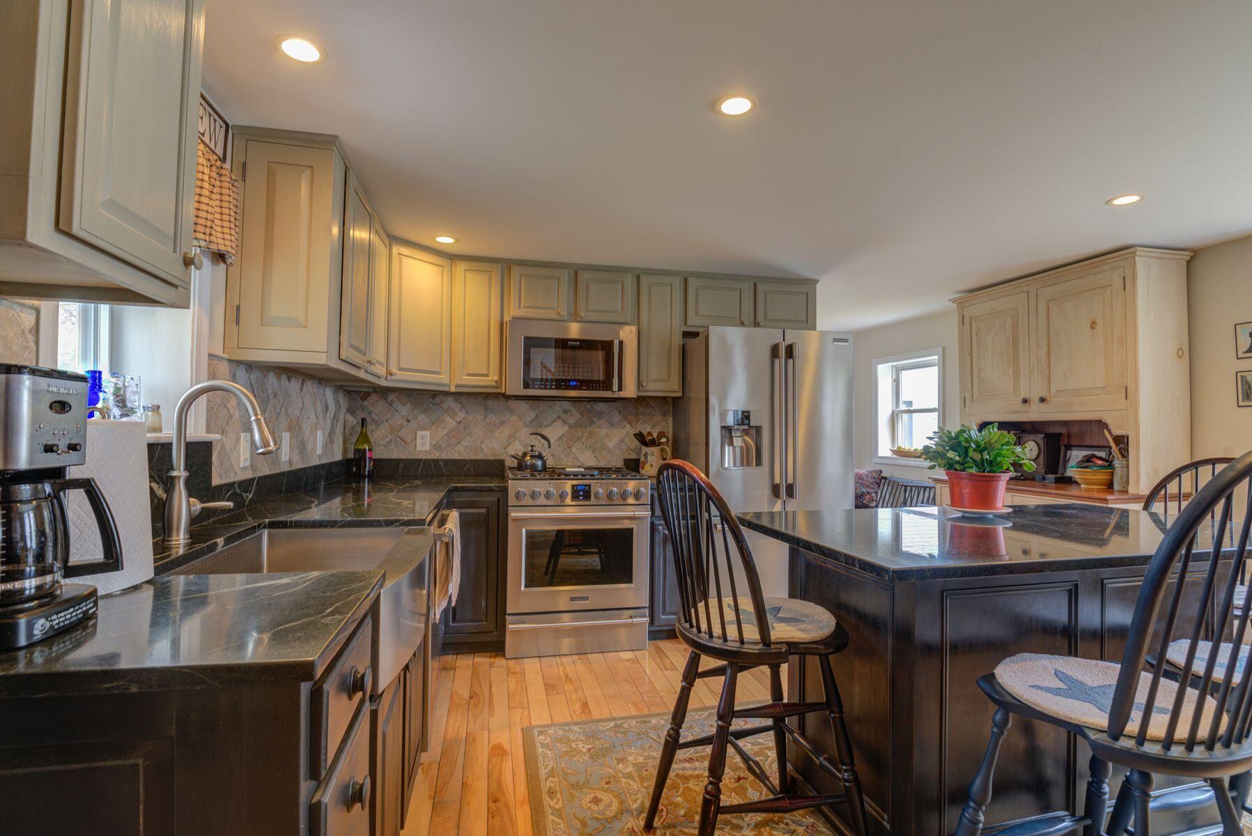 44 Hardy's Bluff Wells Wells, ME 04090 - Photo 12 of 30 Another view of kitchen w island.