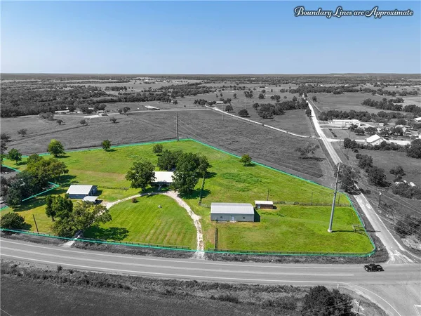 an aerial view of a football ground