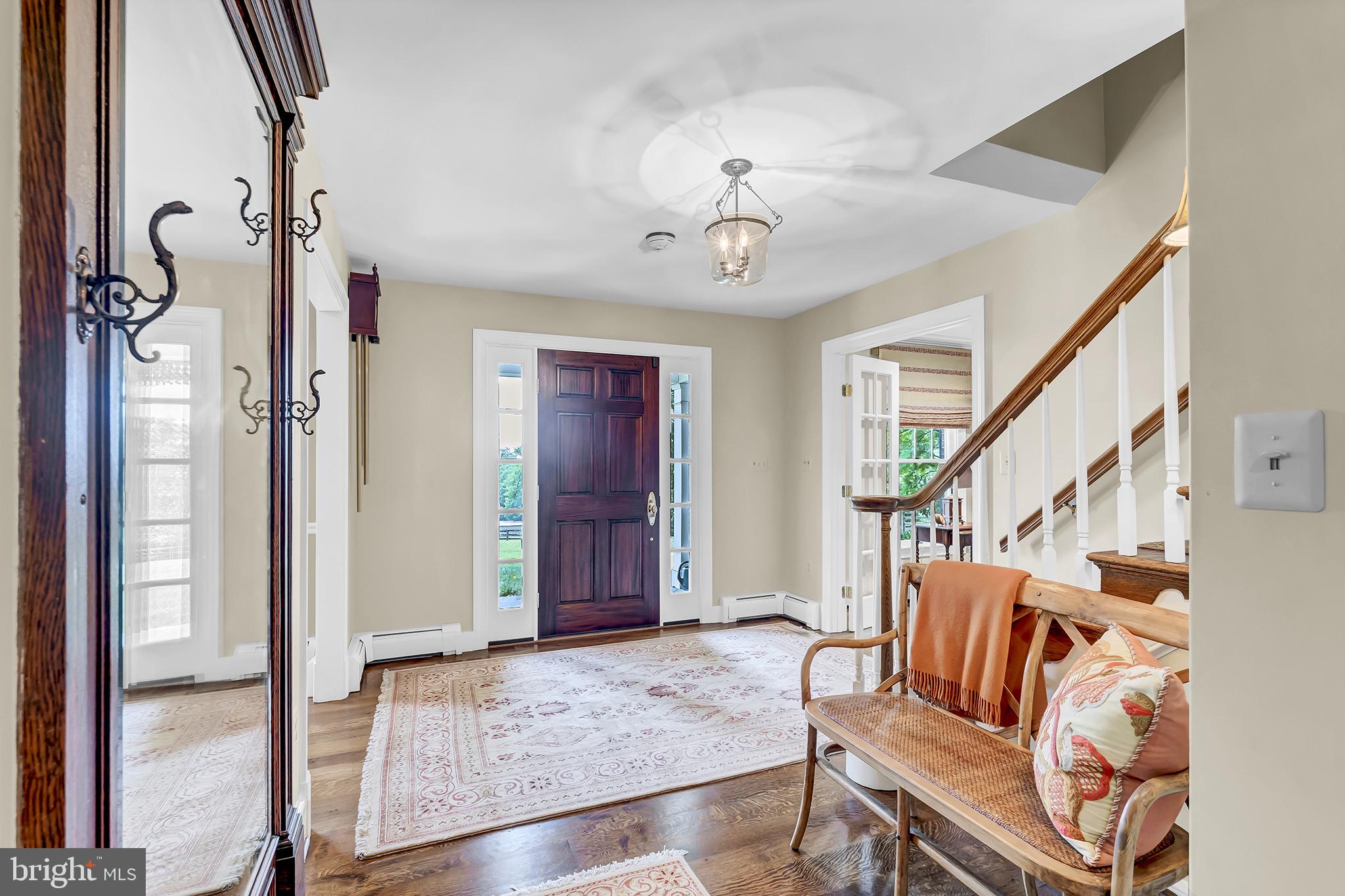26100 Mullinix Mill Road Mount Airy, MD 21771 - Photo 12 of 99 Welcoming entryway with classic charm.