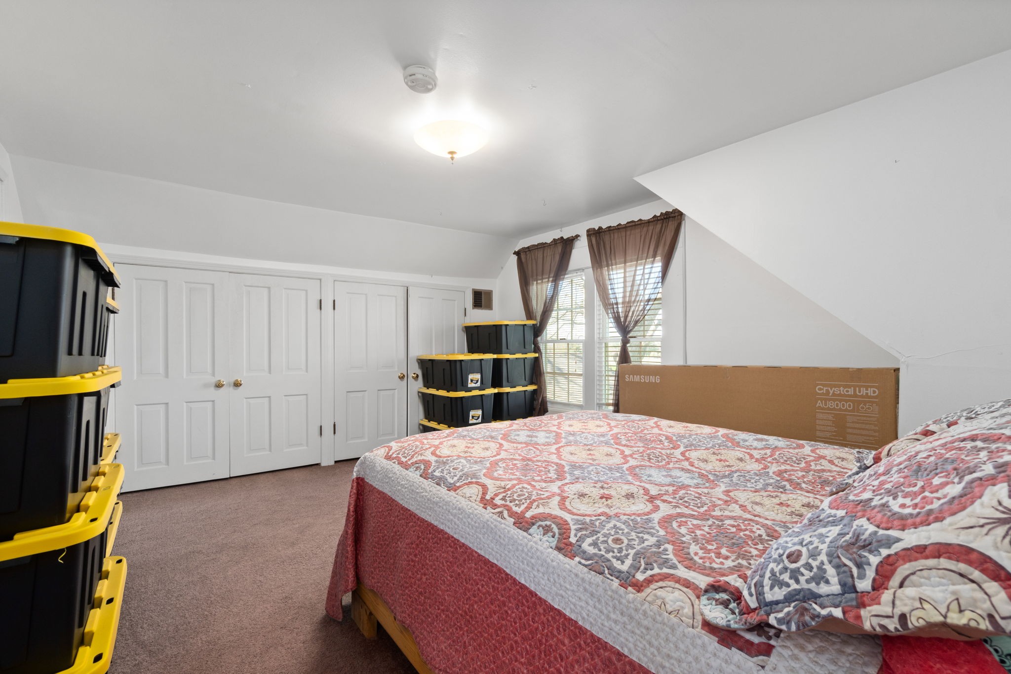 5150 Cadiz Road Hopkinsville, KY 42240 - Photo 31 of 45 a bedroom with a bed and a fireplace