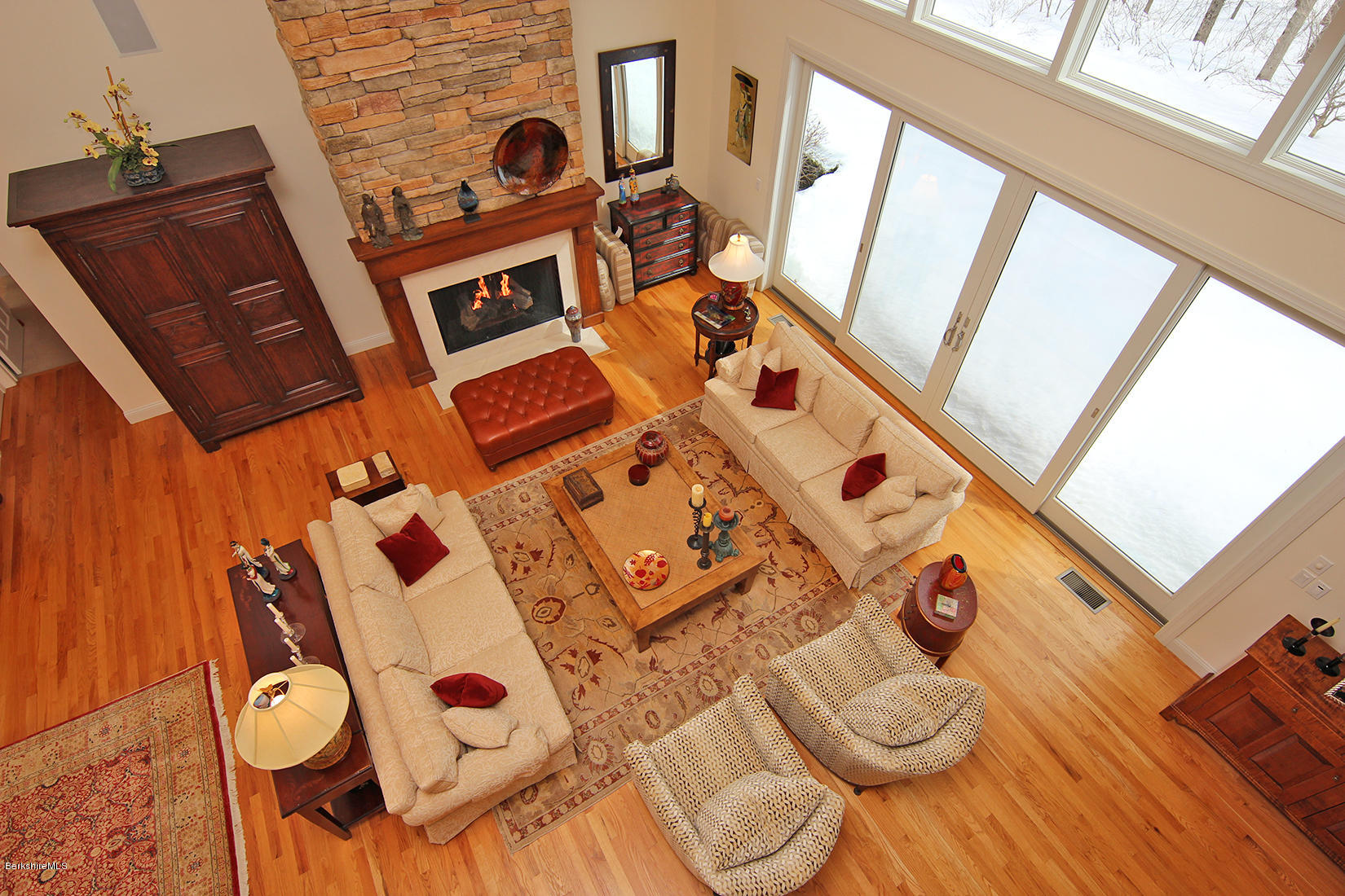 26 Austerlitz Road West Stockbridge, MA 01266 - Photo 25 of 33 VIEW FROM ABOVE