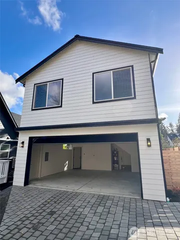a view of a car garage
