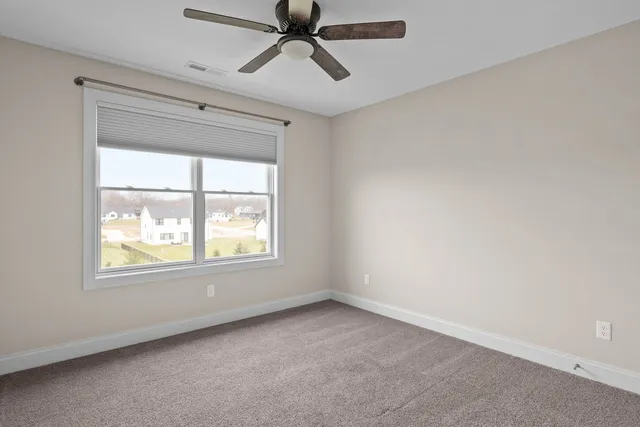 a view of a lake with houses