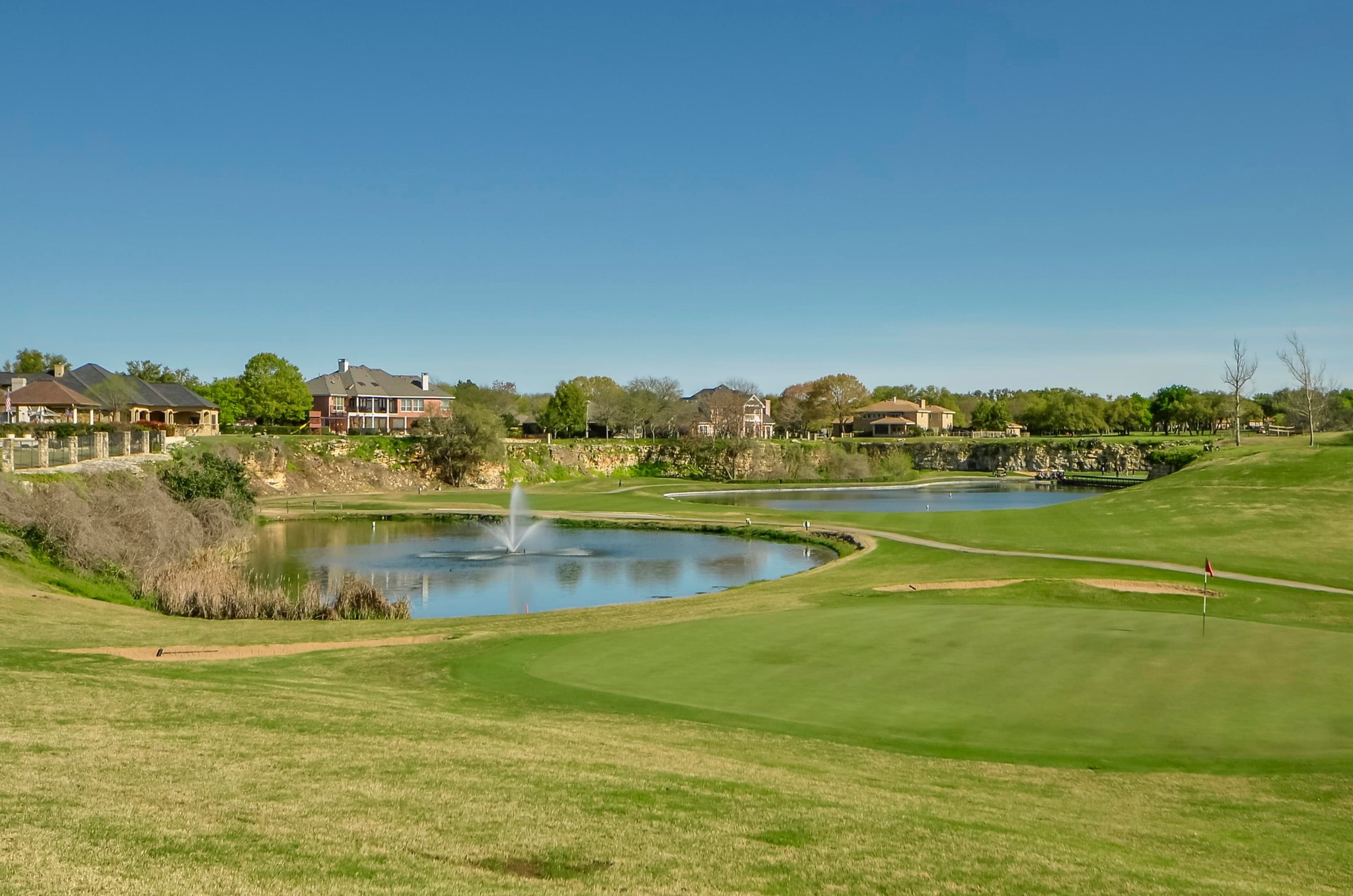 29 Meadows End Georgetown, TX 78628 - Photo 37 of 38 a view of a lake with a big yard