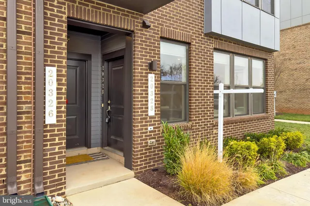 a view of a house with a large windows