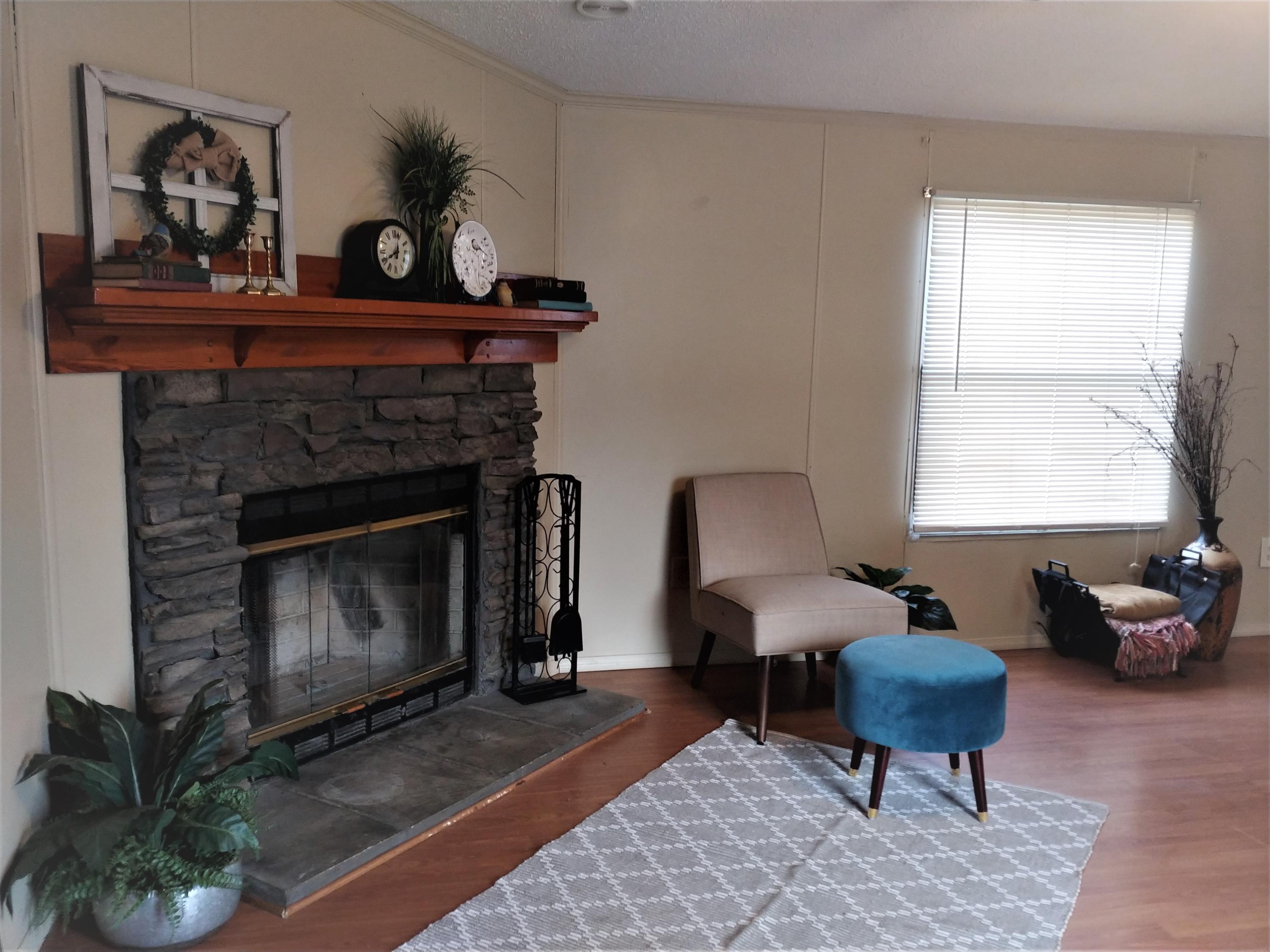 1241 Hickory Tree Road Bristol, TN 37620 - Photo 8 of 19 FIREPLACE