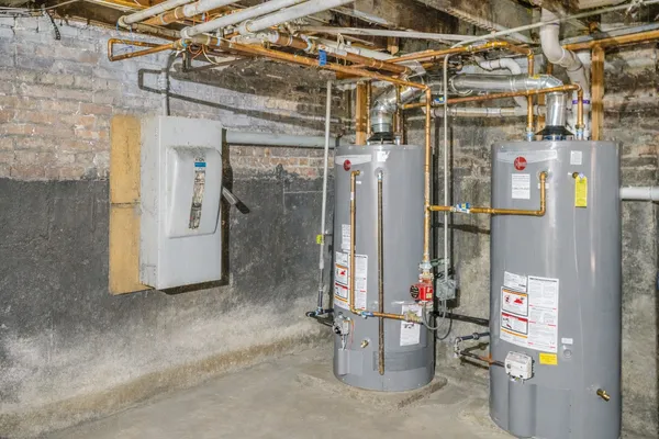 a view of storage and utility room