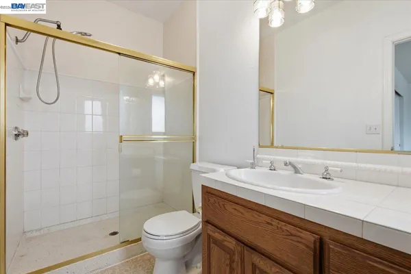 a view of a building with a street