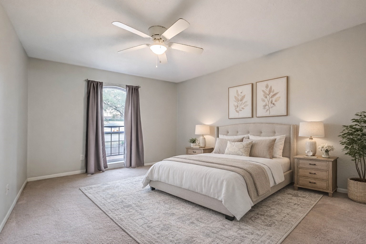 7575 Katy Freeway, Unit 101 Houston, TX 77024 - Photo 2 of 21 Primary Bedroom (virtual staging).