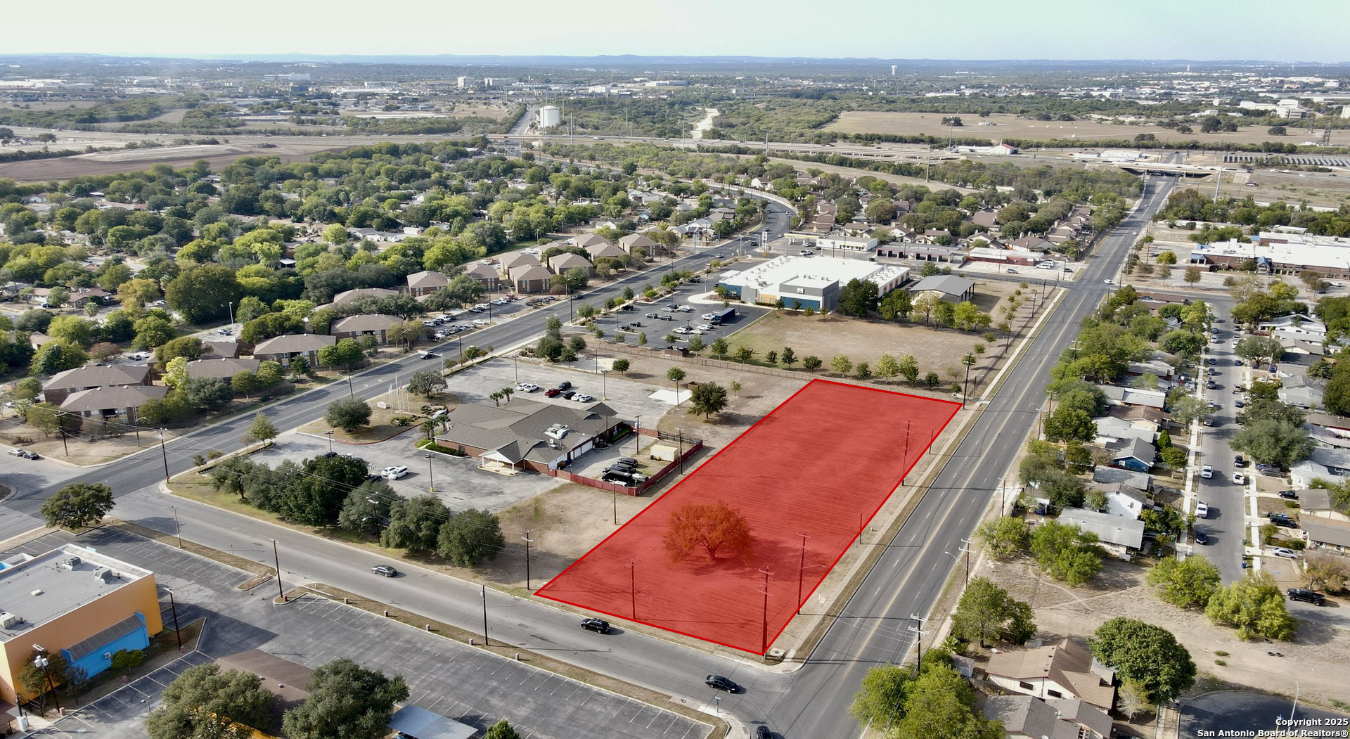 0 Pinn Road San Antonio, TX 78227 - Photo 3 of 5 an aerial view of residential houses with outdoor space