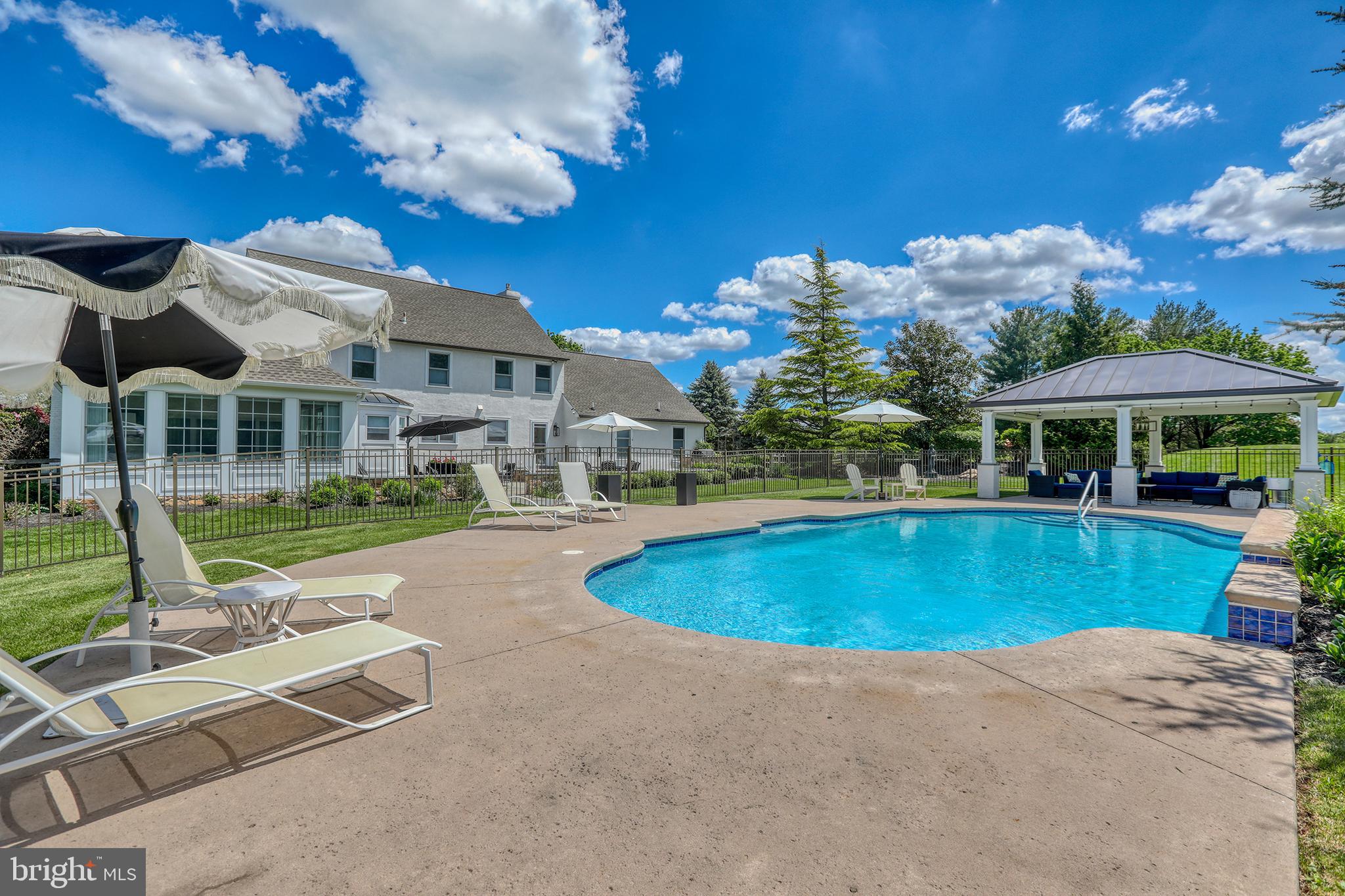 1071 Highland Road Newtown, PA 18940 - Photo 3 of 40 a view of a house with swimming pool